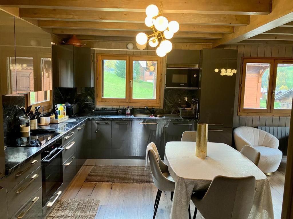 Chalet Luxueux Châtel Екстериор снимка